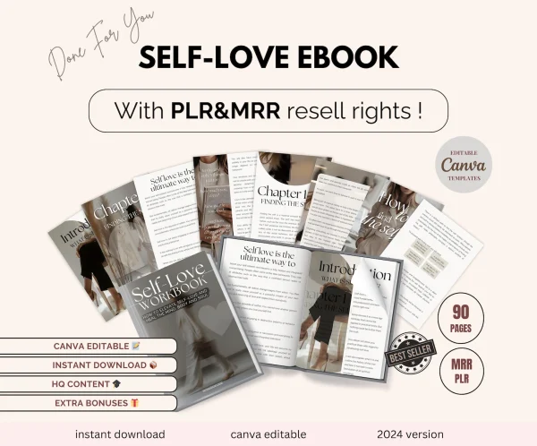 Plr Self-Help eBook mrr | Ebooks | Self-Improvement | Bundle Commercial Use | MRR | PLR | Master Resell Rights